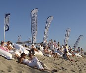 Beach event in Wijk aan Zee