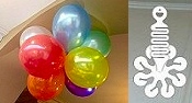 makkelijk ballonnen ophangen